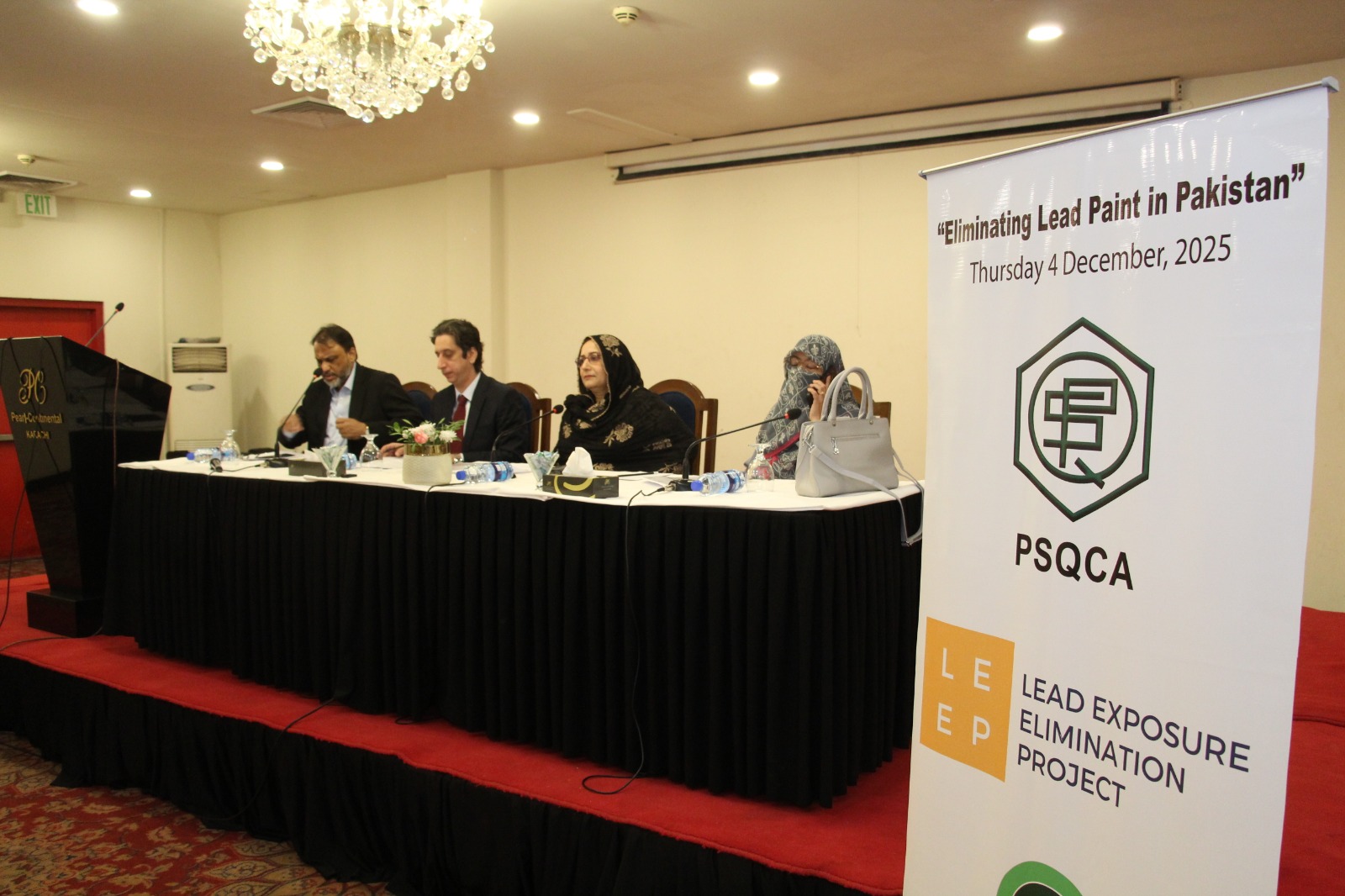 Paint study results press conference.